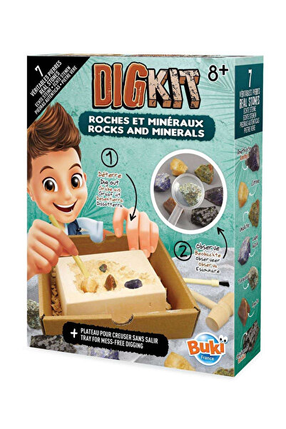 Buki France Digging Kit - Rocks and Minerals
