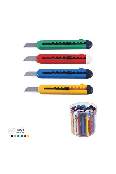 Ark Mini Maket Bıçağı 9 mm Karışık Renk