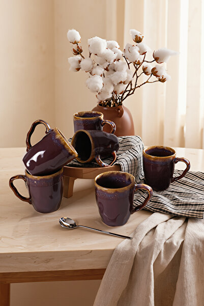 Keramika Βιολογική Κούπα Παστίλιας Φρούτων Shizen 10 εκ. 6 Τεμάχια Q45