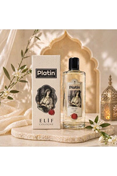 Platin Kolonya & Parfüm Platin Elit Serisi Plastik Kapaklı 250 cc Cam Şişe El...