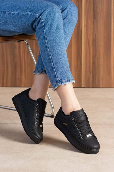 L.A Polo Black women's sneaker