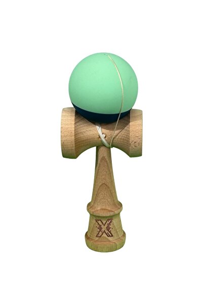 Cyrax Kendama X Original, Profesional, Cyrax, Lemn, Mâner din cauciuc, 18 cm,...