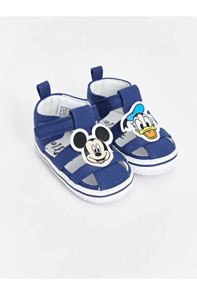 LC Waikiki Pantofi pentru bebeluși băieți, cu imprimeu Mickey Mouse, pentru p...