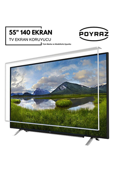 55" Inç 140 Ekran TV Ekran Koruyucu