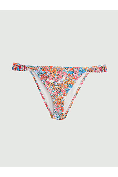 LC Waikiki UV Protective Patterned Women's Brazilian Bikini Bottoms