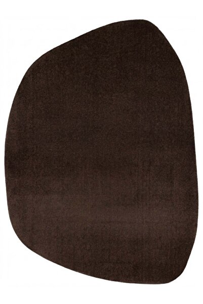 Eko Halı ZEN AMORF 03 BROWN Amorf Kesim Hav Toz Vermez Yumuşak Dokulu Salon H...