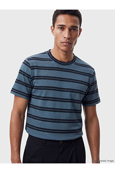 LC Waikiki Zero Roba Collar Striped Men's T-Shirt from Uzg Store for Style En...