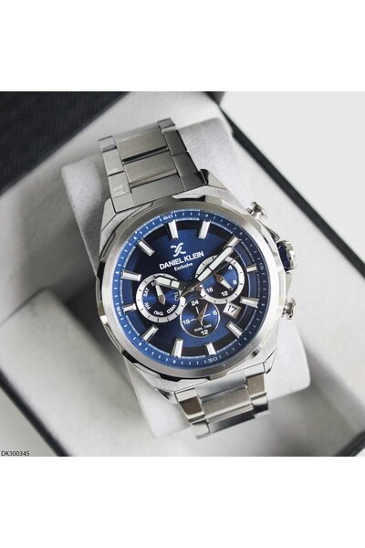 Daniel Klein Dk300345 Men's Wristwatch with Steel Strap