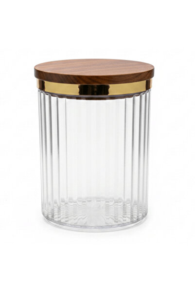 AKDC Acrylic Storage Canister with Secure Lid Kitchen Organizer Container 18 ...
