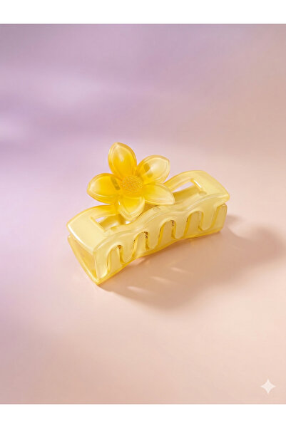 PABALAS Γυναικεία κλιπ μαλλιών με λουλούδια – Μεγάλη κλιπ αγκράφα με κλιπ, πο...