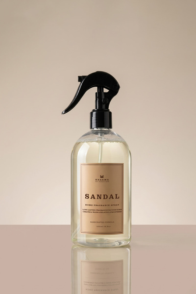 KHAKMA Oda ve Çamaşır Spreyi - Sandal Ağacı Kokulu Sprey | 500 ml