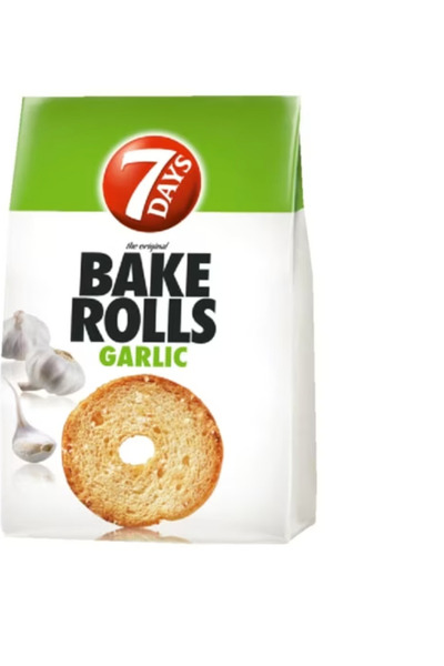 SEVEN 7 DAYS Ψημένα ρολά σκόρδου 3x80γρ