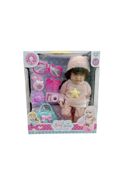 OEM Κούκλα μωρό με αξεσουάρ ομορφιάς