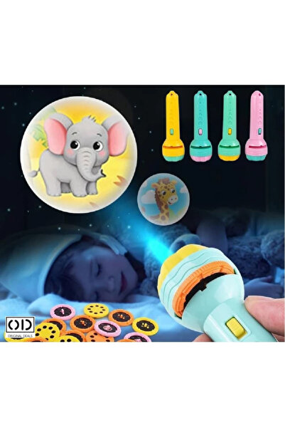 ORIGINAL DEALS Μίνι Προβολέας Χειρός, Τύπου Φαναριού, για Παιδιά, Περιλαμβάνο...