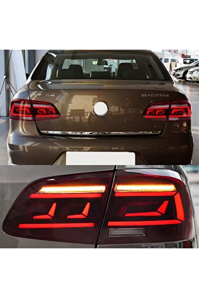 X POWER TUNİNG vw passat b7 uyumlu 8.5 dizayn ledli stop lambası
