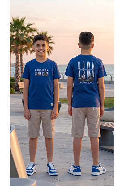h.kids طقم "داون تاون" الصيفي