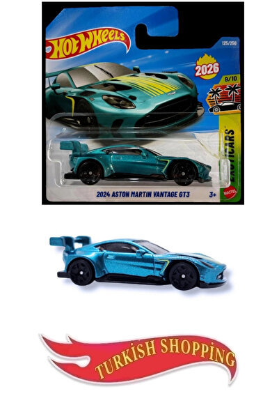 HOT WHEELS 1:64 Ölçek 2024 Aston Martin Vantage Gt3