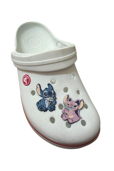 Buki'nin Atölyesi Jibbitz Terlik Süsü 2 li Set Stitch Lilo