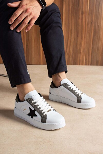 L.A Polo White Smoked Men's Sneaker