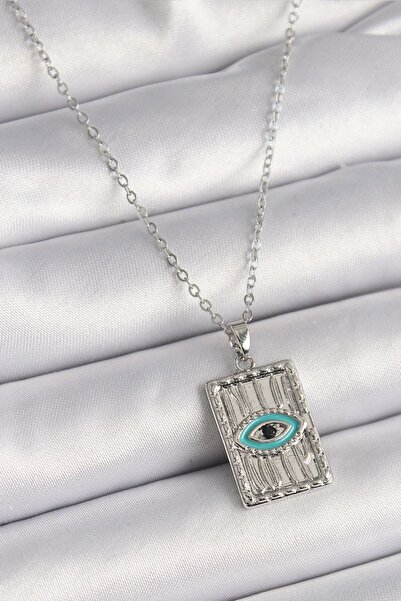 norsary 316L Steel Silver Color Zircon Stone Eye Engraving Detailed Plate Mod...