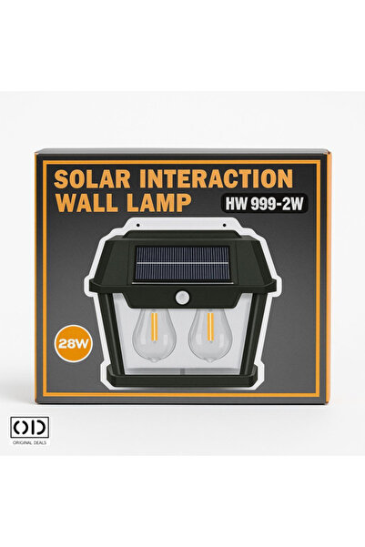 ORIGINAL DEALS Εξωτερική λάμπα LED για Κήπο ή Βεράντα με Ηλιακό Πάνελ και 2 Ρ...