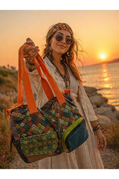 street&bagdnz Τσάντα ώμου Patchwork Ethnic Authentic Bohemian, Τσάντα χειρός,...