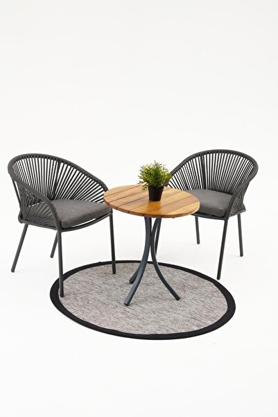 Divona Home BRACT BAHÇE BALKON BİSTRO SET
