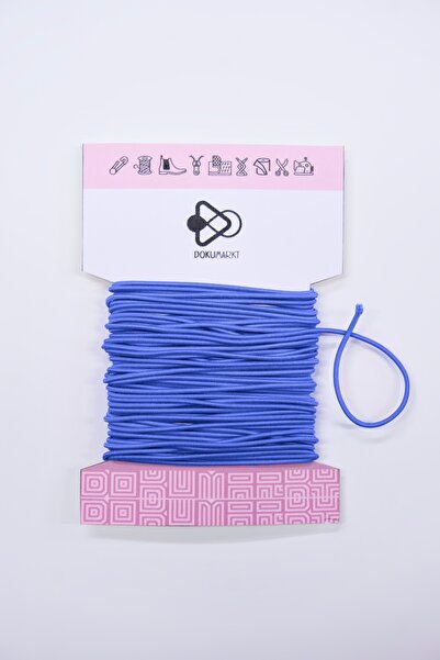 Dokumarkt Λεπτό στρογγυλό λάστιχο 1,5 mm - Λάστιχο κορδόνι - Λάστιχο αξεσουάρ...