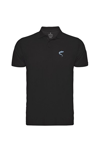 ColorEscu Tricou Lup Dacic, broderie, culoare neagră CDAC55