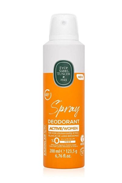 Eyüp Sabri Tuncer Active - Kadın Sprey Deodorant 200 ml