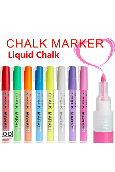 ORIGINAL DEALS Υγροί μαρκαδόροι κιμωλίας για τη γραφή εξατομικευμένων μηνυμάτ...