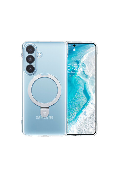 TORRAS Samsung Galaxy S26 Uyumlu Ostand Slim MagSafe Şeffaf İnce Hafif Kılıf