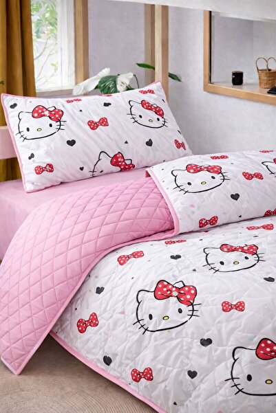 Always Σετ Καπιτονέ Κάλυμμα Κρεβατιού Μονό Πικέ - Με Μαξιλαροθήκη και Δώρο - ...