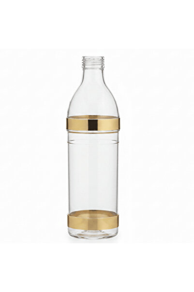AKDC Gold Design Acrylic Water Bottle for Home, Office and Outdoor Use 1000 ml