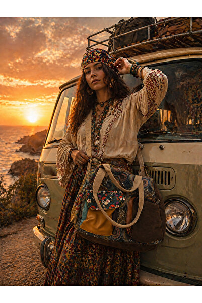 street&bagdnz Τσάντα ώμου Patchwork Ethnic Authentic Bohemian, Τσάντα χειρός,...