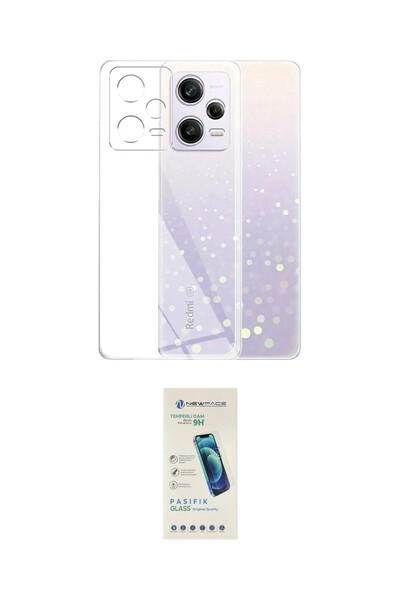 Xiaomi Uyumlu Redmi Note 12 5G Zirve Doku İkili Koruma Seti