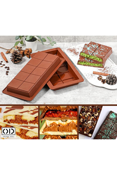 ORIGINAL DEALS Καλούπι Σοκολάτας Ντουμπάι με γέμιση καταϊφ