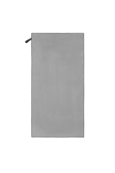 Zâna Casei Πετσέτα μικροϊνών ταχείας ξήρανσης γκρι για γυμναστική 150x75cm