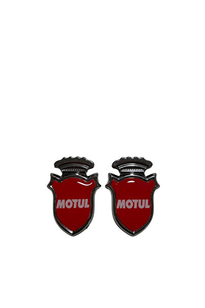 Autowise Motul Arma Logo Emblem 2 Pieces Compatible