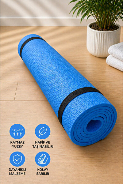 Yukon 6 mm Pilates Matı Yoga Matı Spor Minderi Yer Matı Egzersiz Minderi 140 ...