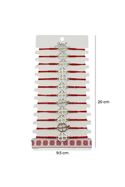 Flippy Βραχιόλι Martisor για Γυναίκες, Jolie, με Ανάγλυφο Σχέδιο Τριφυλλιού, ...