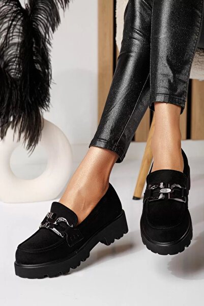 Zaira Γυναικεία μαύρα καθημερινά παπούτσια από οικολογικό δέρμα Θάλια # 25131