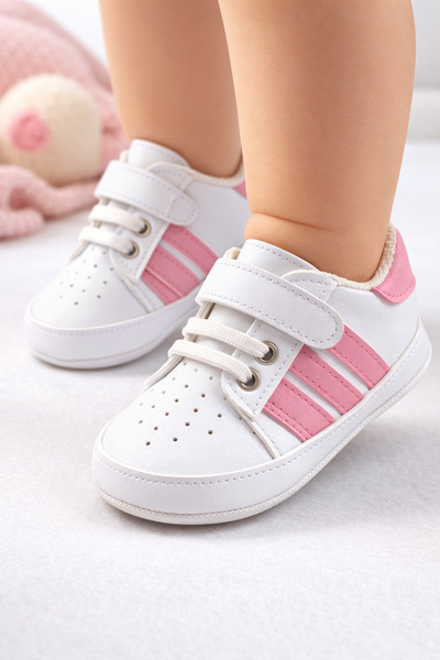 Kiçi Baby First Step Flexible and Comfortable Sole Velcro Baby Shoes