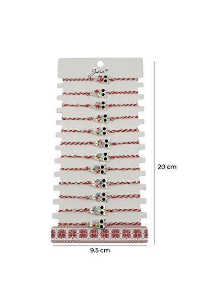 Flippy Βραχιόλι Martisor για Γυναίκες, Jolie, Μοντέλο Κουκουβάγιας, Σετ 12 Τε...