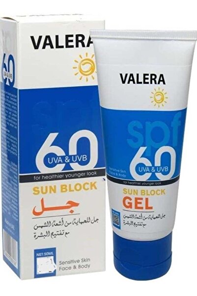 Valera جل واقي من الشمس SPF 60 بحجم 50 مل، عرض 1+1