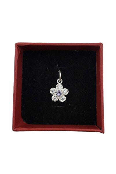 Flippy Ασημένιο μενταγιόν 925, Jolie Silver, για Γυναίκες, Σχέδιο λουλουδιού ...