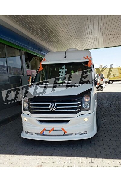 OTOPLEXİ Volkswagen Crafter Ön Şapka Güneşlik Ön Kep Şeker Beyaz Boyalı 2012-...