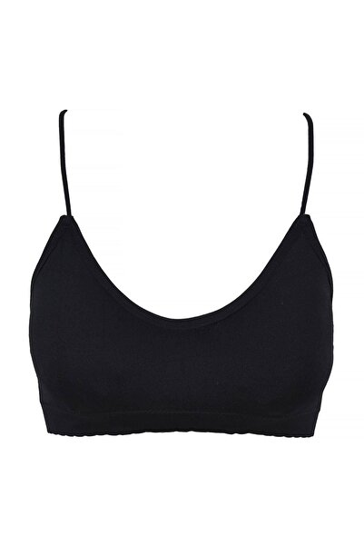 Zâna Casei Μαύρο Στράπλες Μπούστο για Γυναίκες - Ενιαίο Μέγεθος