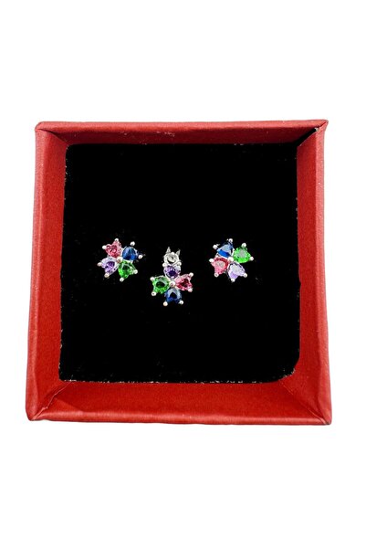 Flippy Σετ σκουλαρίκια και μενταγιόν από ασήμι 925, Jolie Silver, για Γυναίκε...