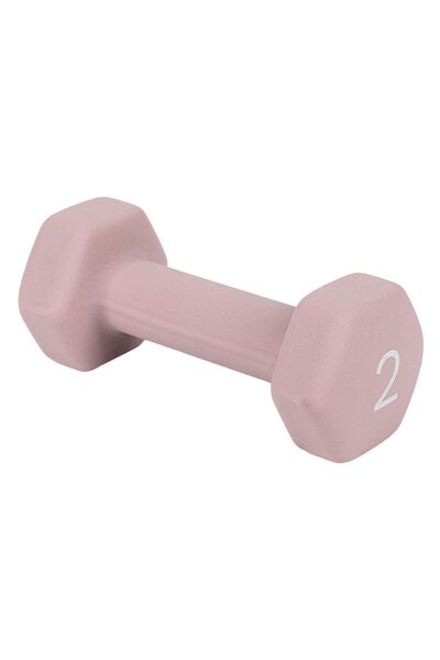 Zâna Casei Εξαγωνικό βάρος προπόνησης από νεοπρένιο, ροζ πούδρας, 2 κιλά